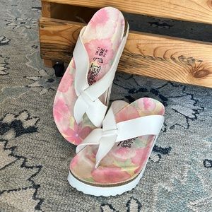 Birki sandals by Birkenstock.